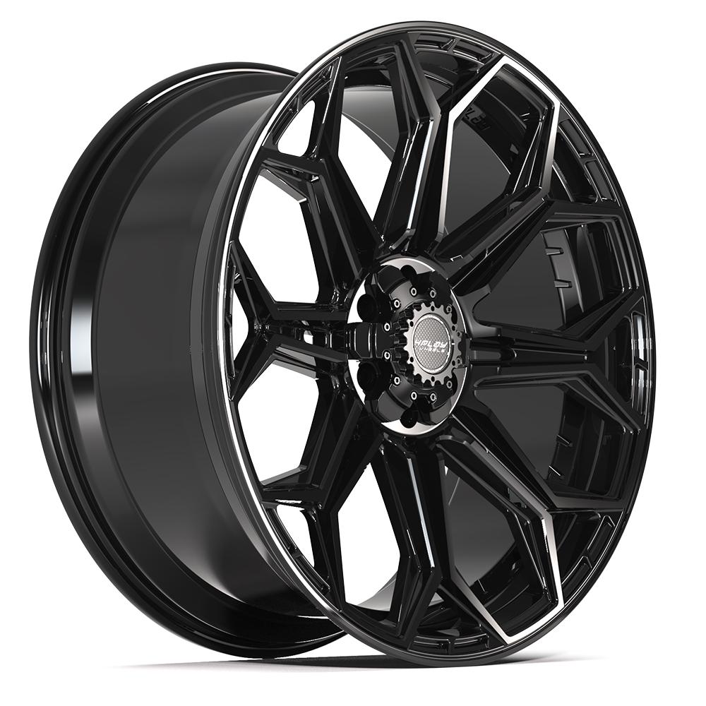 4PLAY Wheels Gen3 24x10 Gloss Black – 6x5.5 & 6x135mm Bolt Pattern for SUVs and Trucks