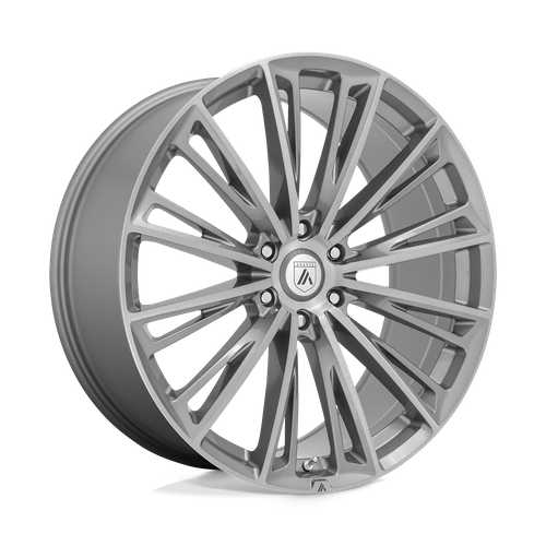 Asanti Black ABL30 Corona 20x9 Titanium Brushed Wheel with 5x114.3 Bolt Pattern and +35 Offset
