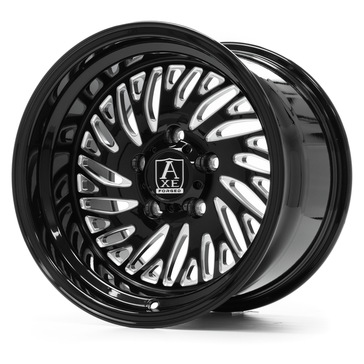 AXE AF10 UTV (left) Wheel | Gloss Black Milled
