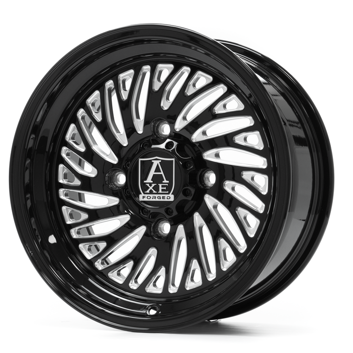 AXE AF10 UTV (left) Wheel | Gloss Black Milled