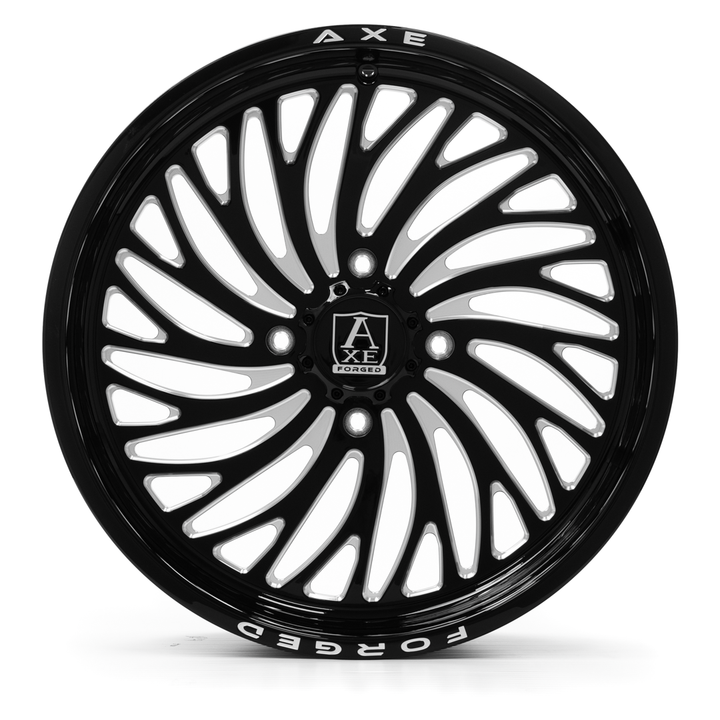 AXE AF10 UTV (right) Wheel | Gloss Black Milled