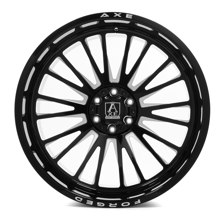 AXE AF7 Forged Wheel | Gloss Black Milled