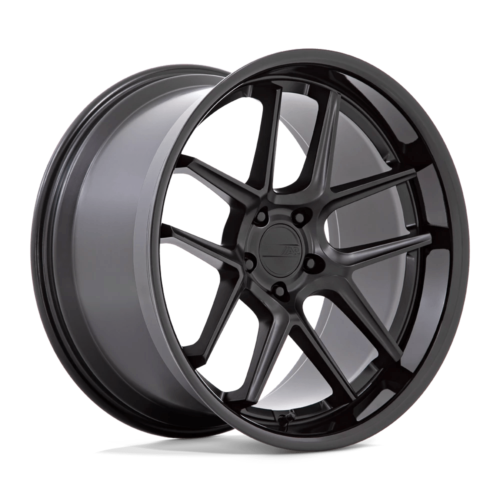 American Racing AR942 BISHOP Wheel | Matte Black W/ Gloss Black Lip