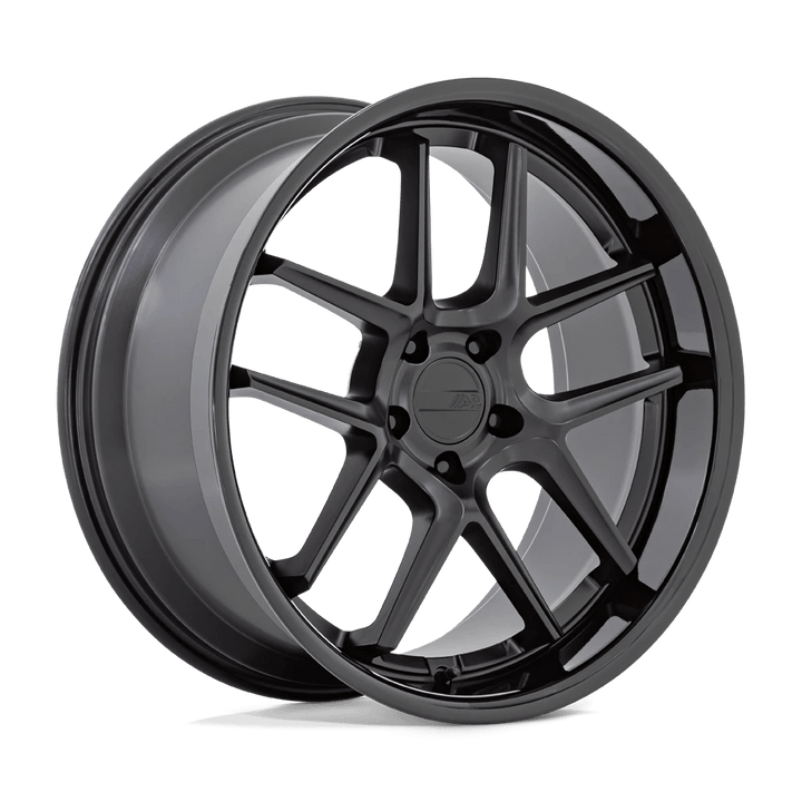 American Racing AR942 BISHOP Wheel | Matte Black W/ Gloss Black Lip