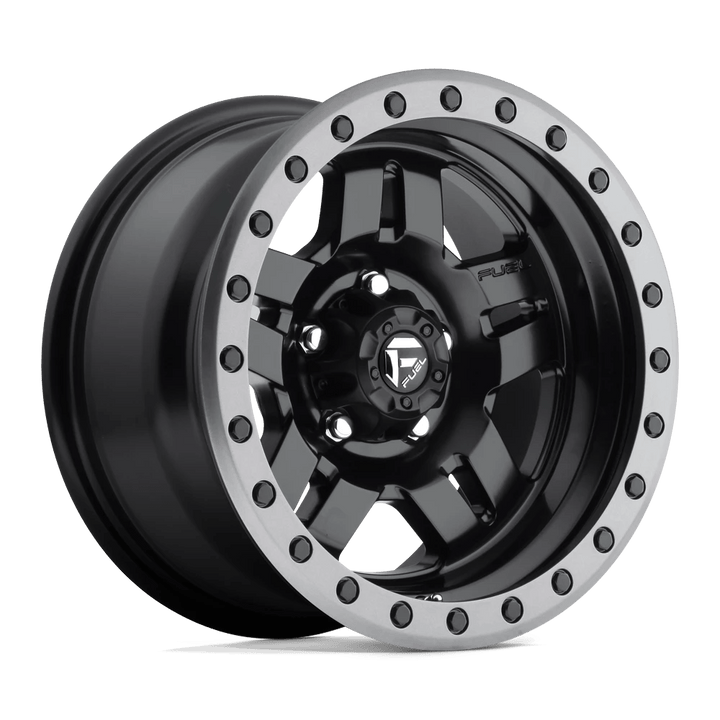 Fuel 1PC D557 ANZA Wheel | Matte Black Gun Metal Ring