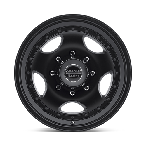 American Racing AR23 16x8 Satin Black Wheel with 8x170 Bolt Pattern