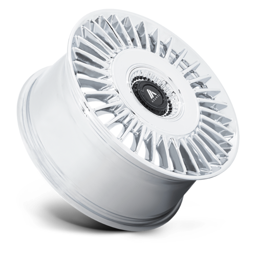 Asanti Black Tiara 20x9 Chrome Wheel with 5x112/5x120 Bolt Pattern and +27 Offset