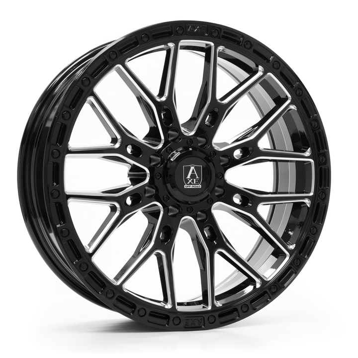 AXE ATLAS UTV Wheel | Gloss Black Milled