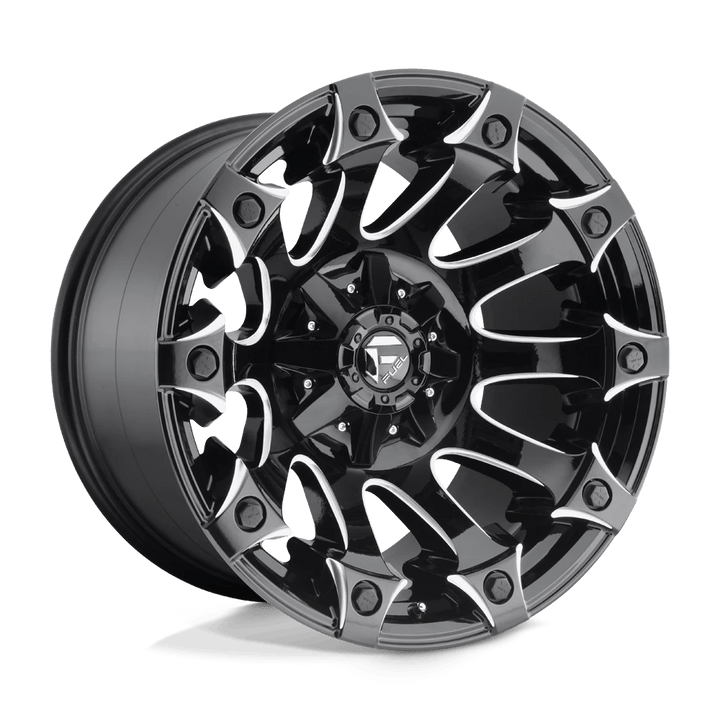Fuel 1PC D578 BATTLE AXE Wheel | Gloss Black Milled
