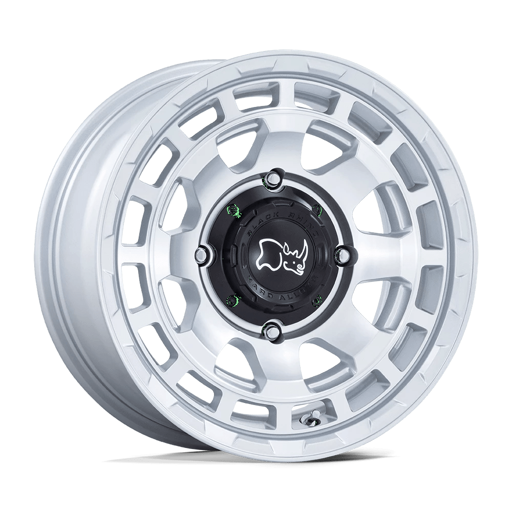 Black Rhino Powersports CHAMBER UTV Wheel | Hyper Silver W/ Machined Face
