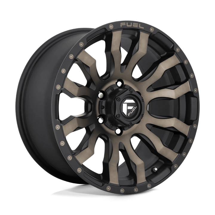 Fuel 1PC D674 BLITZ Wheel | Matte Black Double Dark Tint