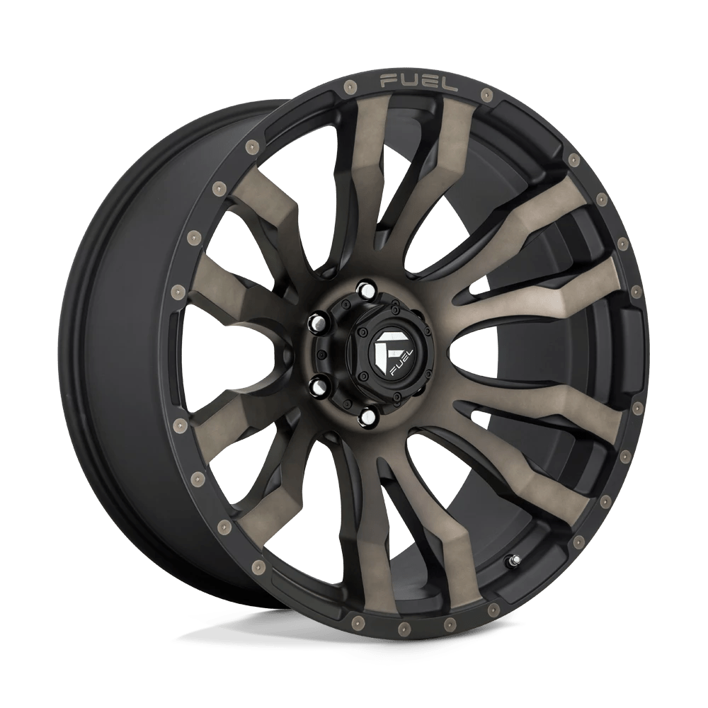 Fuel 1PC D674 BLITZ Wheel | Matte Black Double Dark Tint