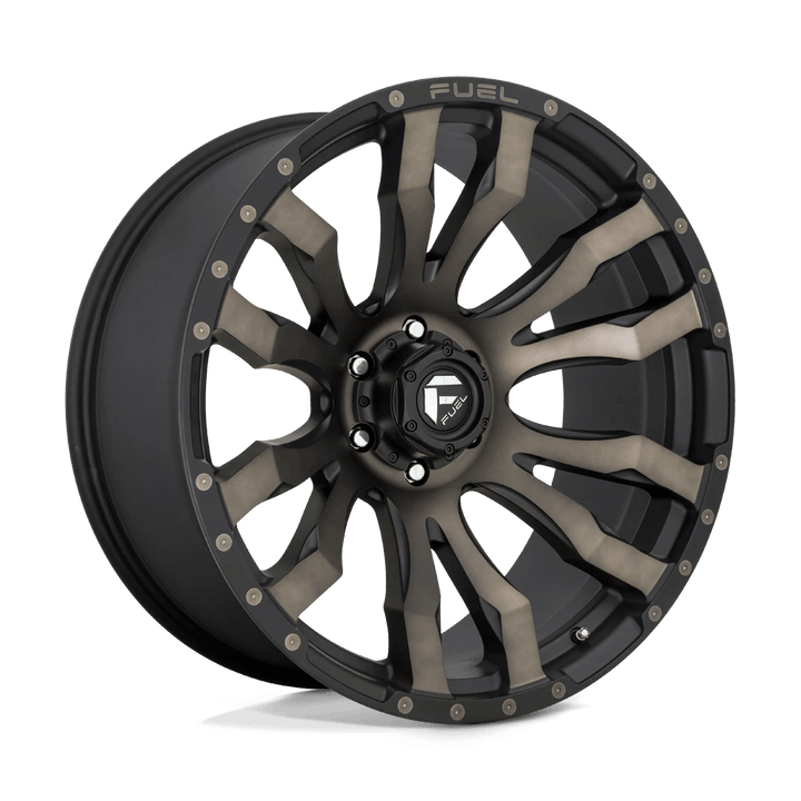 Fuel 1PC D674 BLITZ Wheel | Matte Black Double Dark Tint