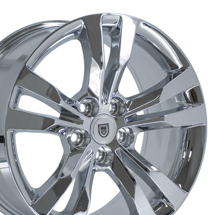 OE Wheels 18-Inch Replica CA15A Chrome Fit for Cadillac CTS and More