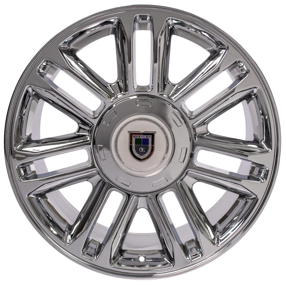OE Wheels 22-Inch Replica CA83 Chrome Wheel for Cadillac Escalade and More