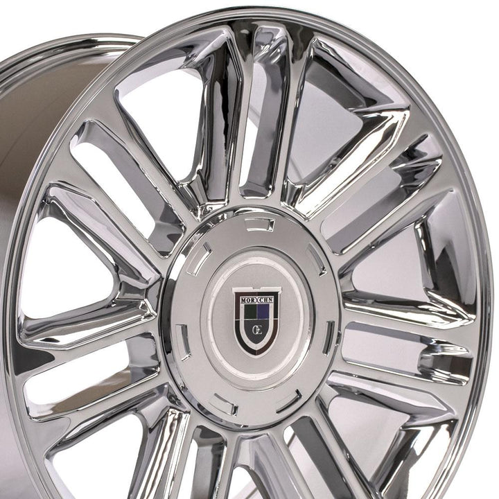 OE Wheels 22-Inch Replica CA83 Chrome Wheel for Cadillac Escalade and More