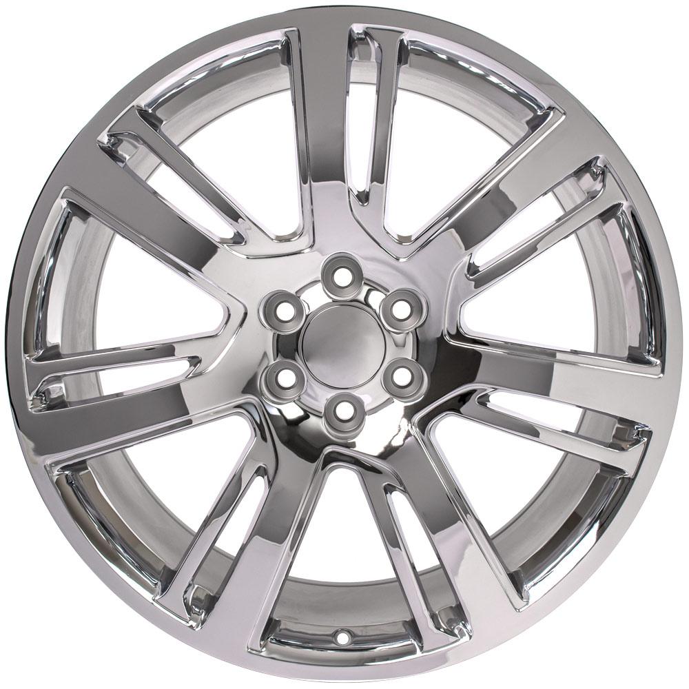 OE Wheels 24-Inch Replica Chrome Wheel for Cadillac Escalade and GMC Yukon CA88