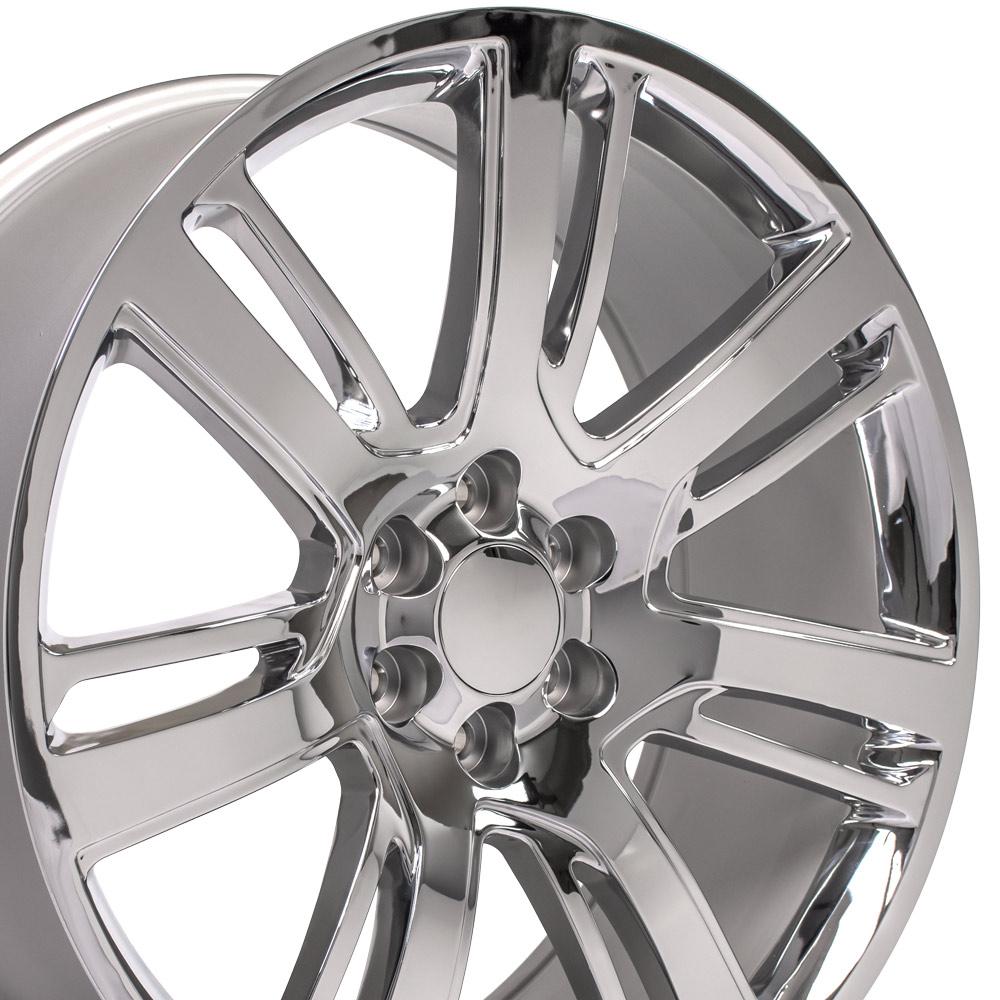 OE Wheels 24-Inch Replica Chrome Wheel for Cadillac Escalade and GMC Yukon CA88