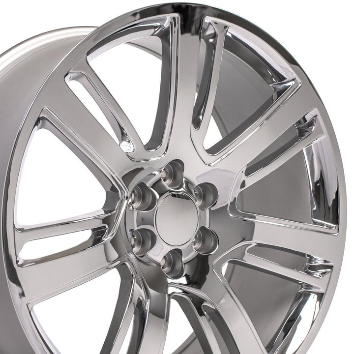 OE Wheels 24-Inch Replica Chrome Wheel for Cadillac Escalade and GMC Yukon CA88