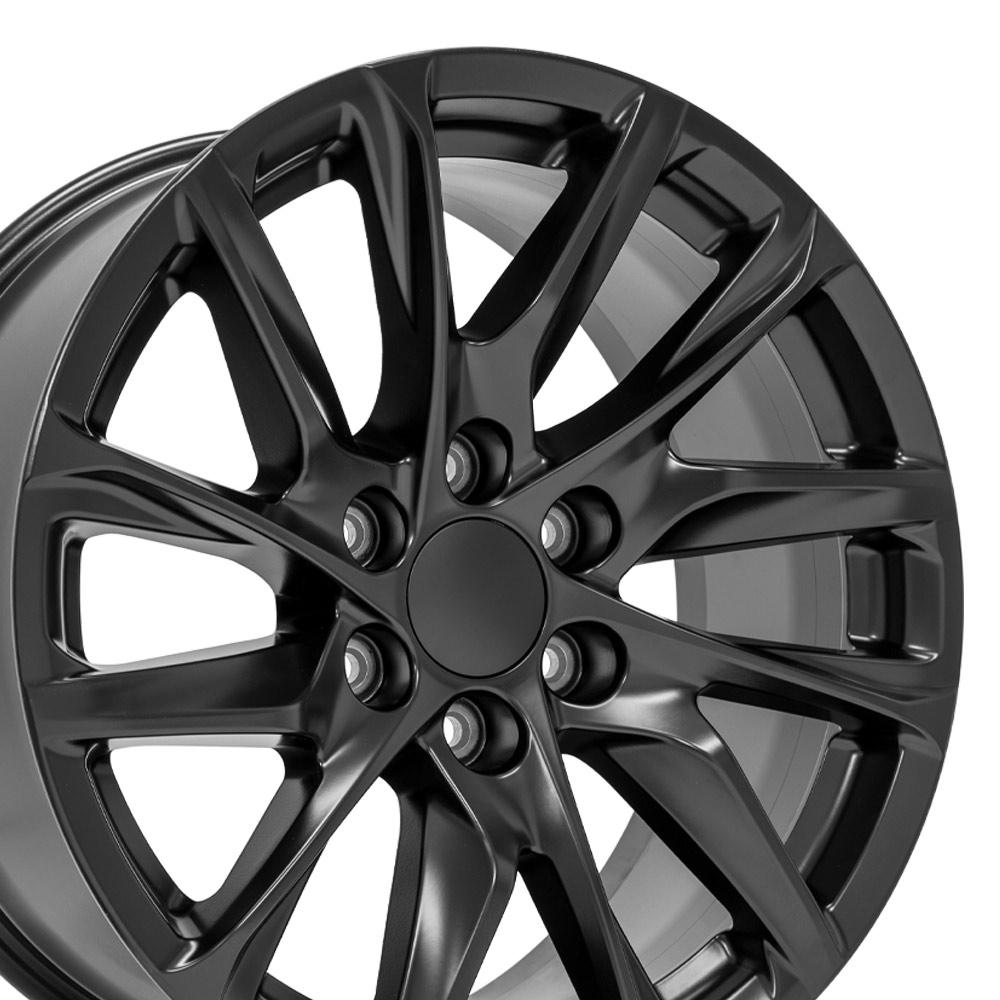 OE Wheels 20-Inch Satin Black Replica Wheel for Cadillac Escalade CA90 20x9