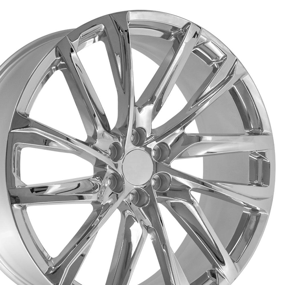 OE Wheels 26-Inch Replica Chrome Wheel for Cadillac Escalade CA90 26x10