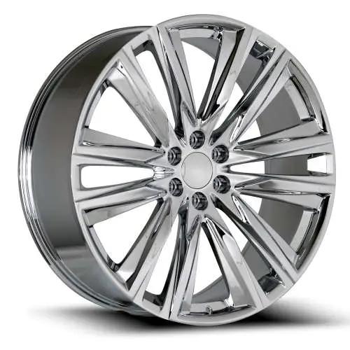 OE Wheels 22-Inch Replica Chrome Wheel for Cadillac Escalade - Model CA91