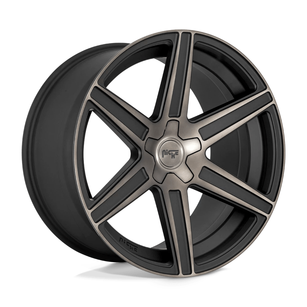 Niche 1PC M236 CARINA Wheel | Matte Machined Double Dark Tint