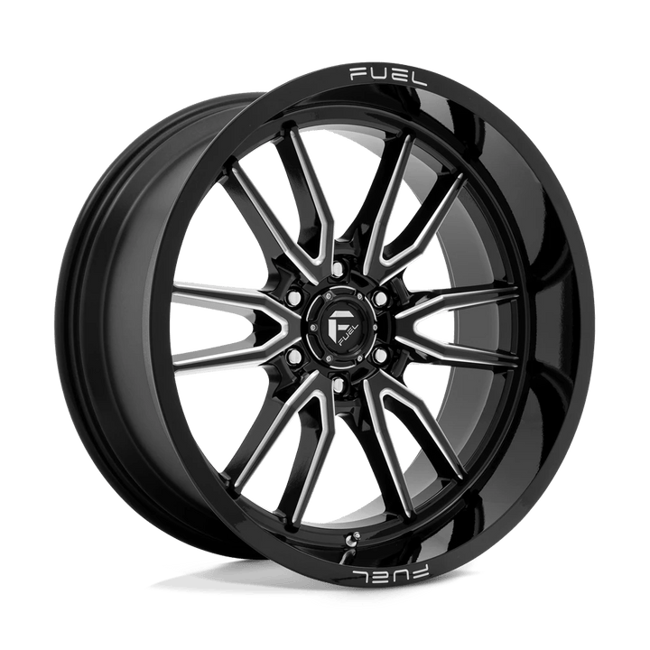 Fuel 1PC D761 CLASH Wheel | Gloss Black Milled