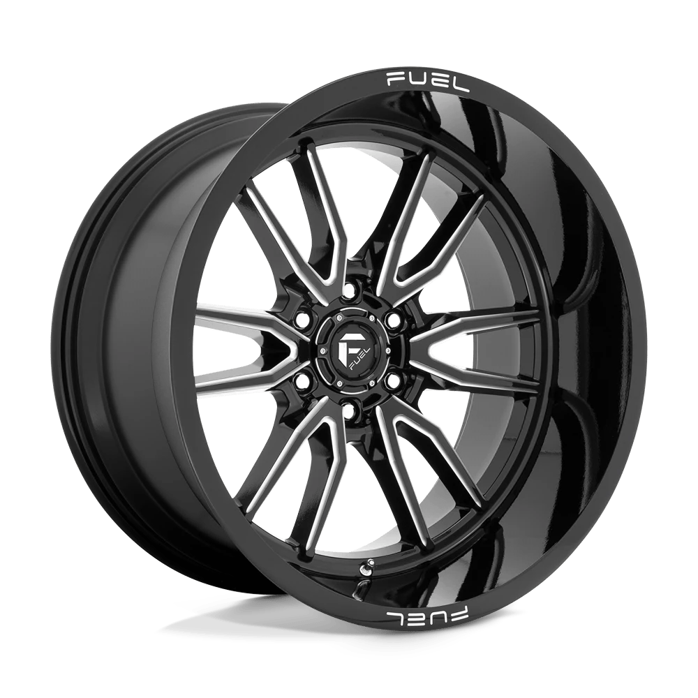 Fuel 1PC D761 CLASH Wheel | Gloss Black Milled