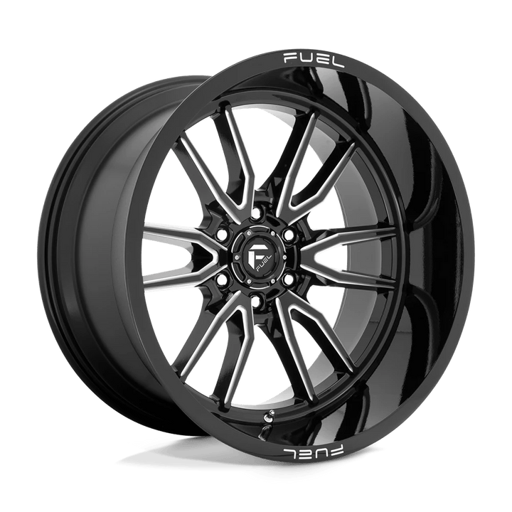 Fuel 1PC D761 CLASH Wheel | Gloss Black Milled