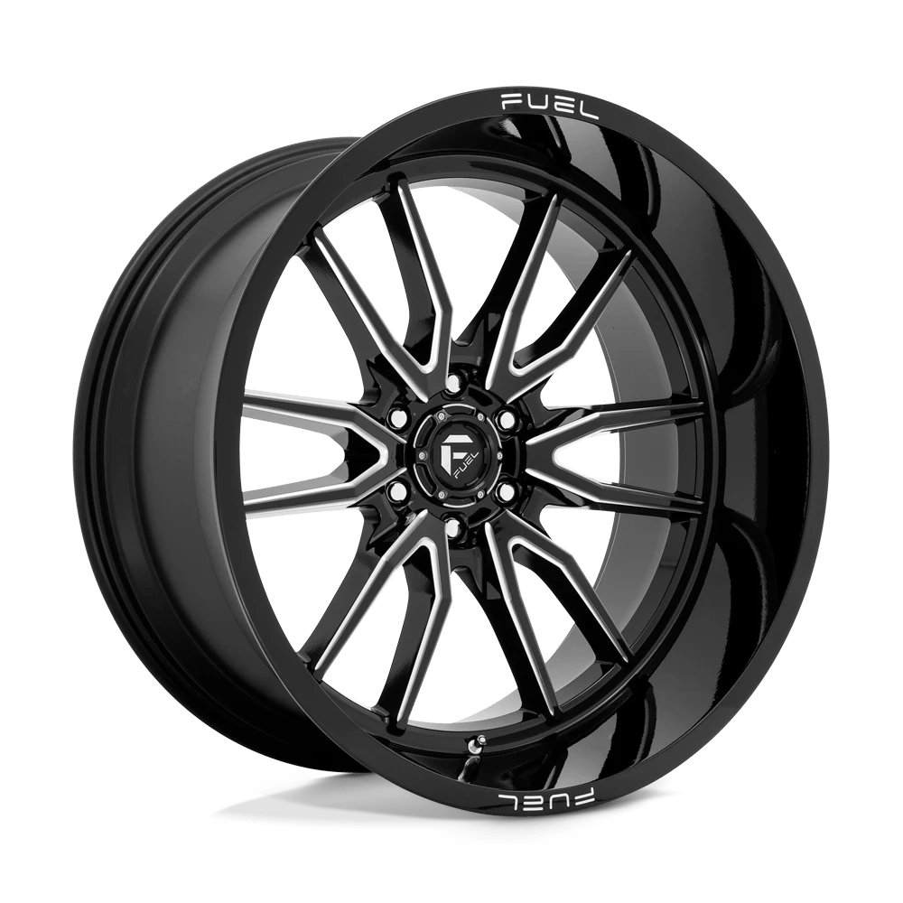 Fuel 1PC D761 CLASH Wheel | Gloss Black Milled