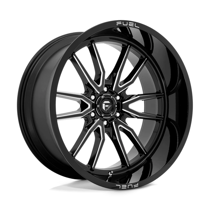 Fuel 1PC D761 CLASH Wheel | Gloss Black Milled