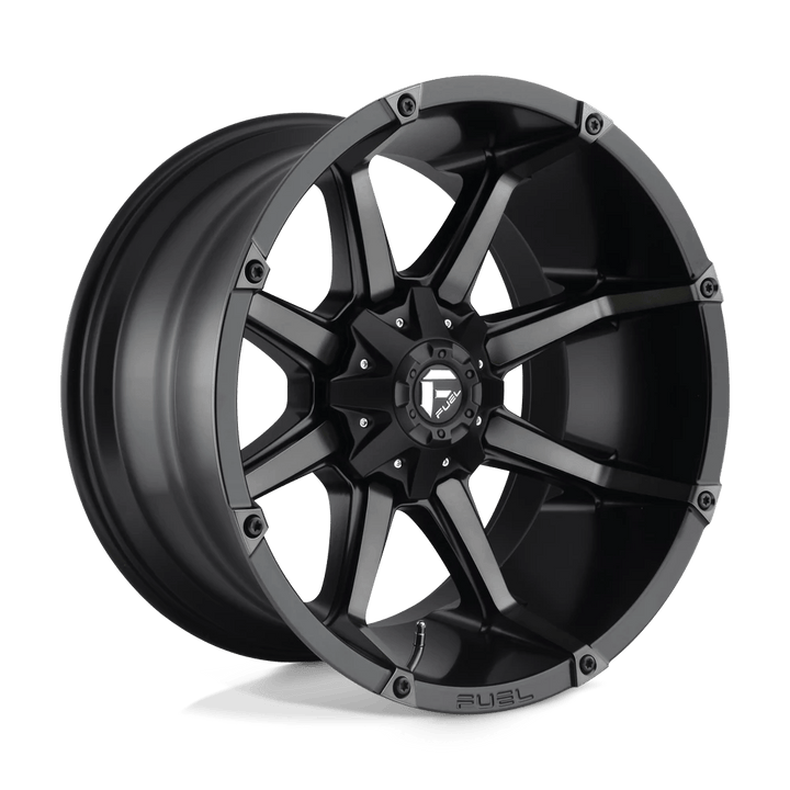 Fuel 1PC D556 COUPLER Wheel | Matte Black Double Dark Tint
