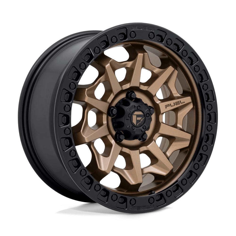 Fuel 1PC D696 COVERT Wheel | Matte Bronze Black Bead Ring