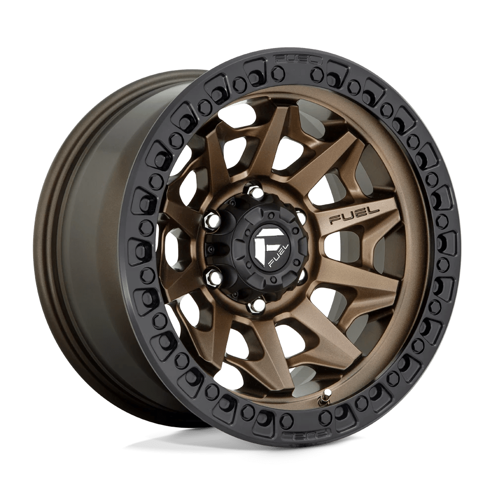 Fuel 1PC D696 COVERT Wheel | Matte Bronze Black Bead Ring