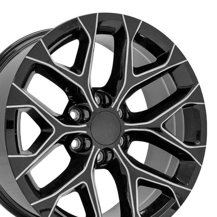 OE CV98B Replica Wheel | Black Milled