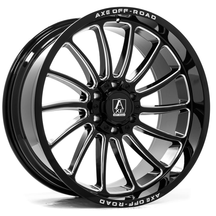 AXE CHRONUS Wheel | Gloss Black Milled