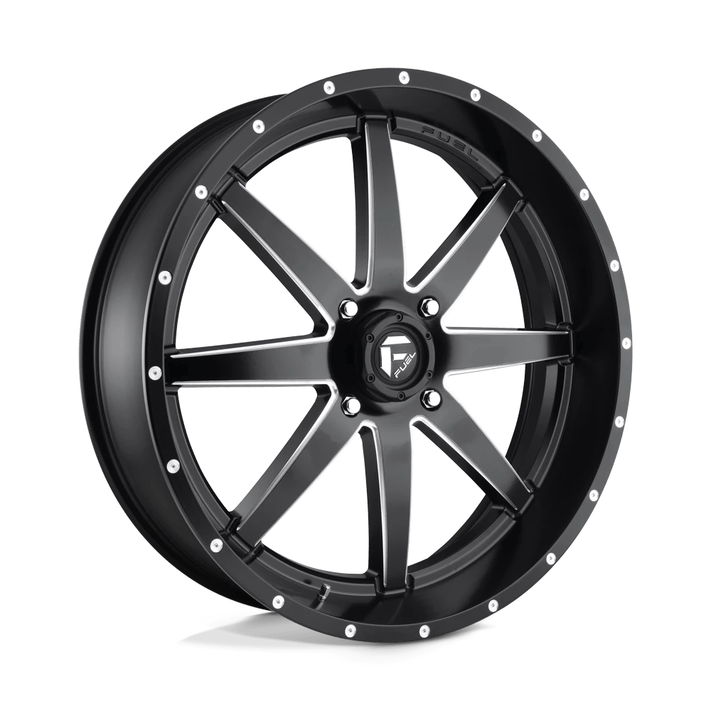 Fuel UTV D538 MAVERICK Wheel | Matte Black Milled