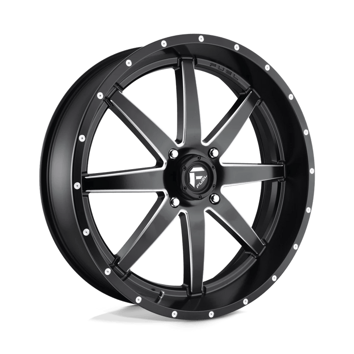 Fuel UTV D538 MAVERICK Wheel | Matte Black Milled