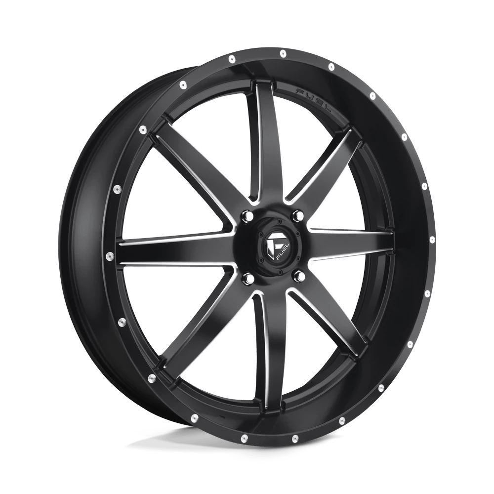 Fuel UTV D538 MAVERICK Wheel | Matte Black Milled