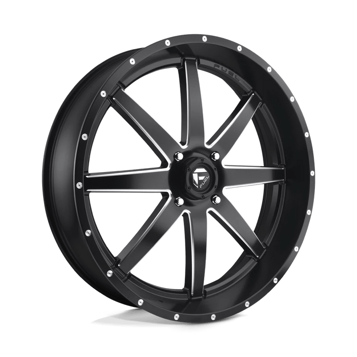 Fuel UTV D538 MAVERICK Wheel | Matte Black Milled