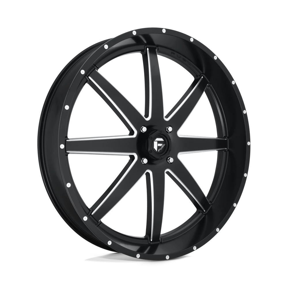 Fuel UTV D538 MAVERICK Wheel | Matte Black Milled