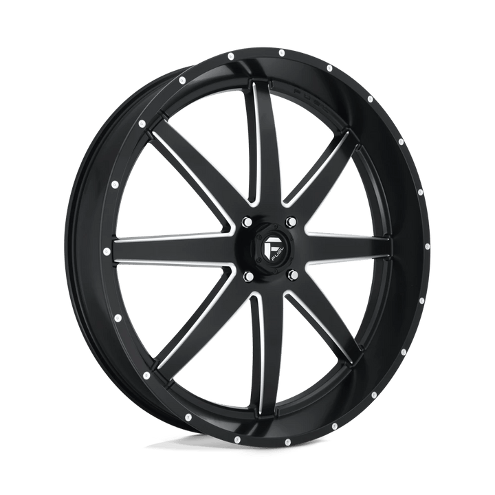 Fuel UTV D538 MAVERICK Wheel | Matte Black Milled