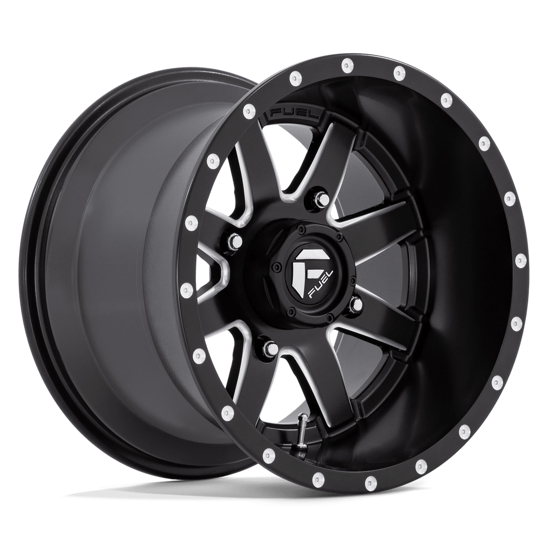 Fuel UTV D538 MAVERICK Wheel | Matte Black Milled
