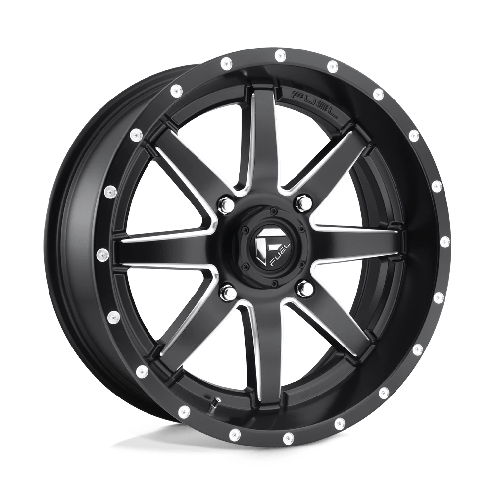 Fuel UTV D538 MAVERICK Wheel | Matte Black Milled