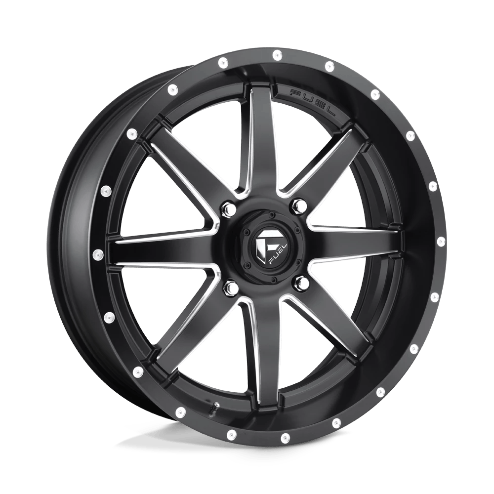 Fuel UTV D538 MAVERICK Wheel | Matte Black Milled