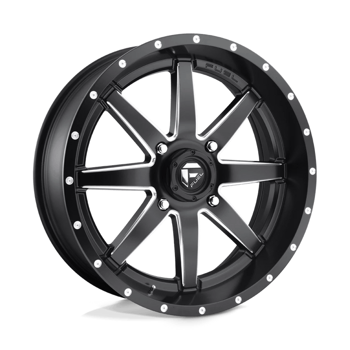 Fuel UTV D538 MAVERICK Wheel | Matte Black Milled
