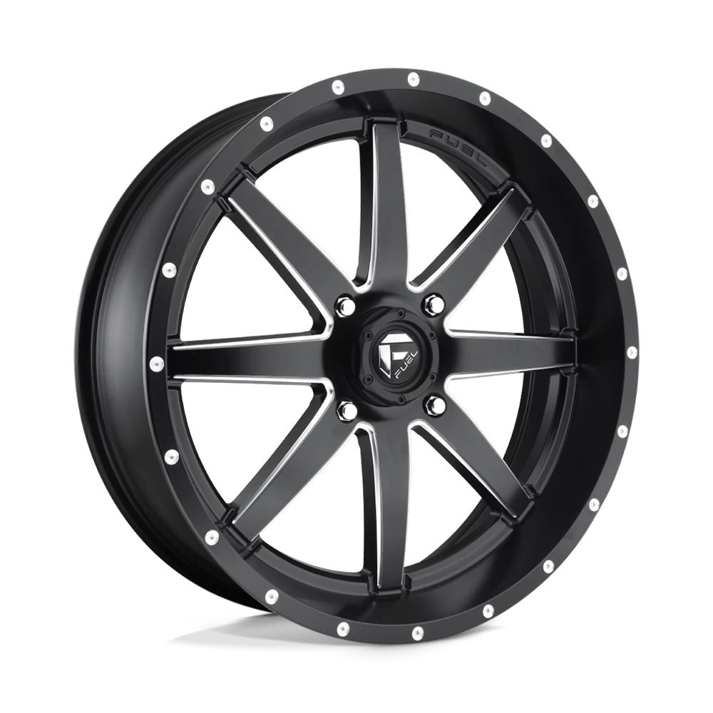 Fuel UTV D538 MAVERICK Wheel | Matte Black Milled