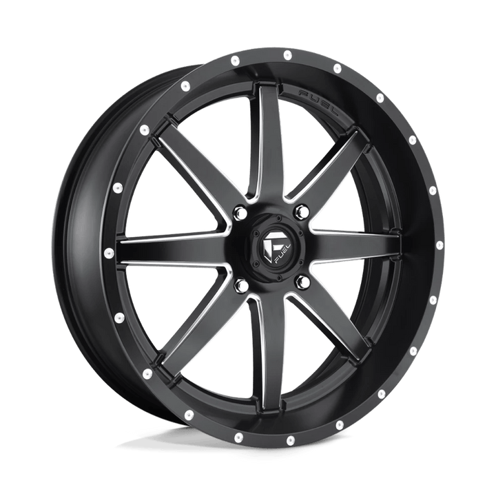 Fuel UTV D538 MAVERICK Wheel | Matte Black Milled