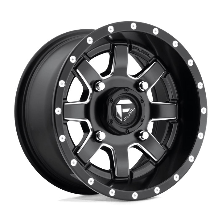 Fuel UTV D538 MAVERICK Wheel | Matte Black Milled